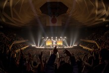 「フラカンの日本武道館～生きててよかった、そんな夜はココだ！～」の様子。（撮影：HayachiN）