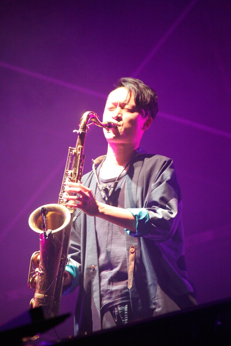 Kadota"JAW"Kousuke（Sax）（Photo by Daishi Saito）