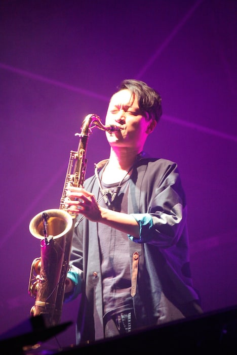 Kadota"JAW"Kousuke(Sax)(Photo by Daishi Saito)