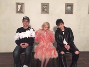 左からSPICY CHOCOLATE、加藤ミリヤ、SKY-HI。