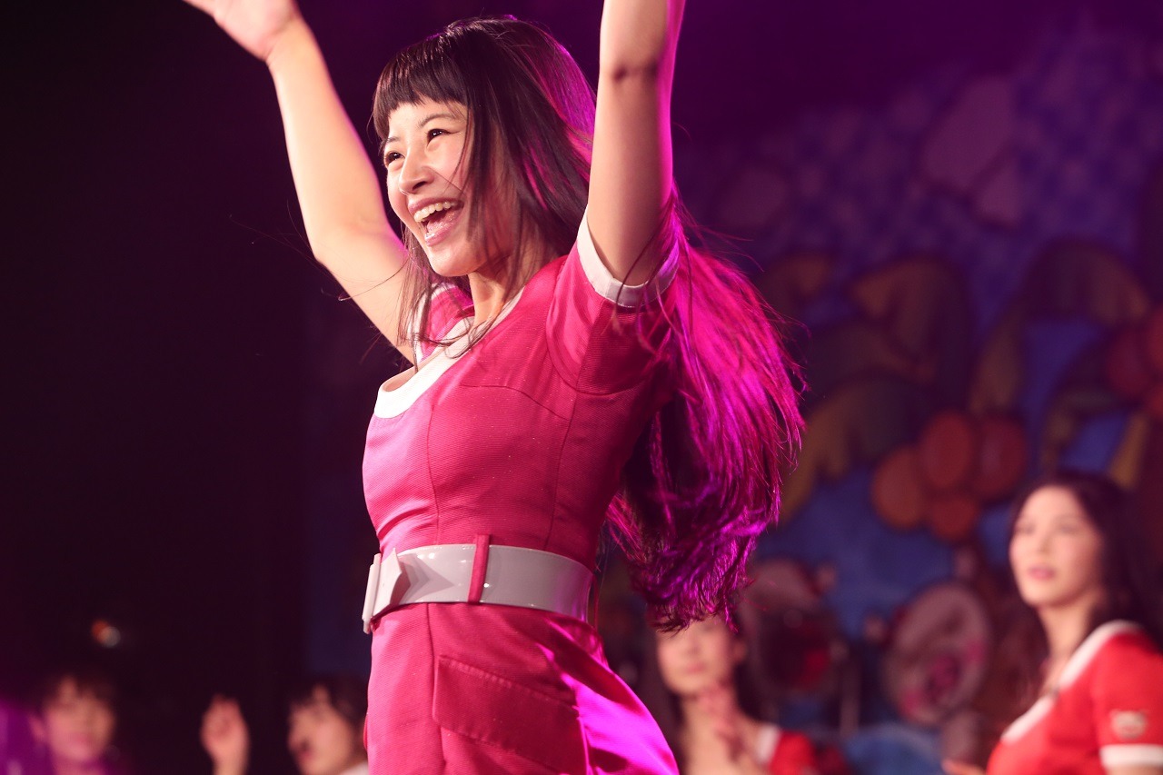 藤原亜紀乃 (c)EBISU MUSCATS PROJECT