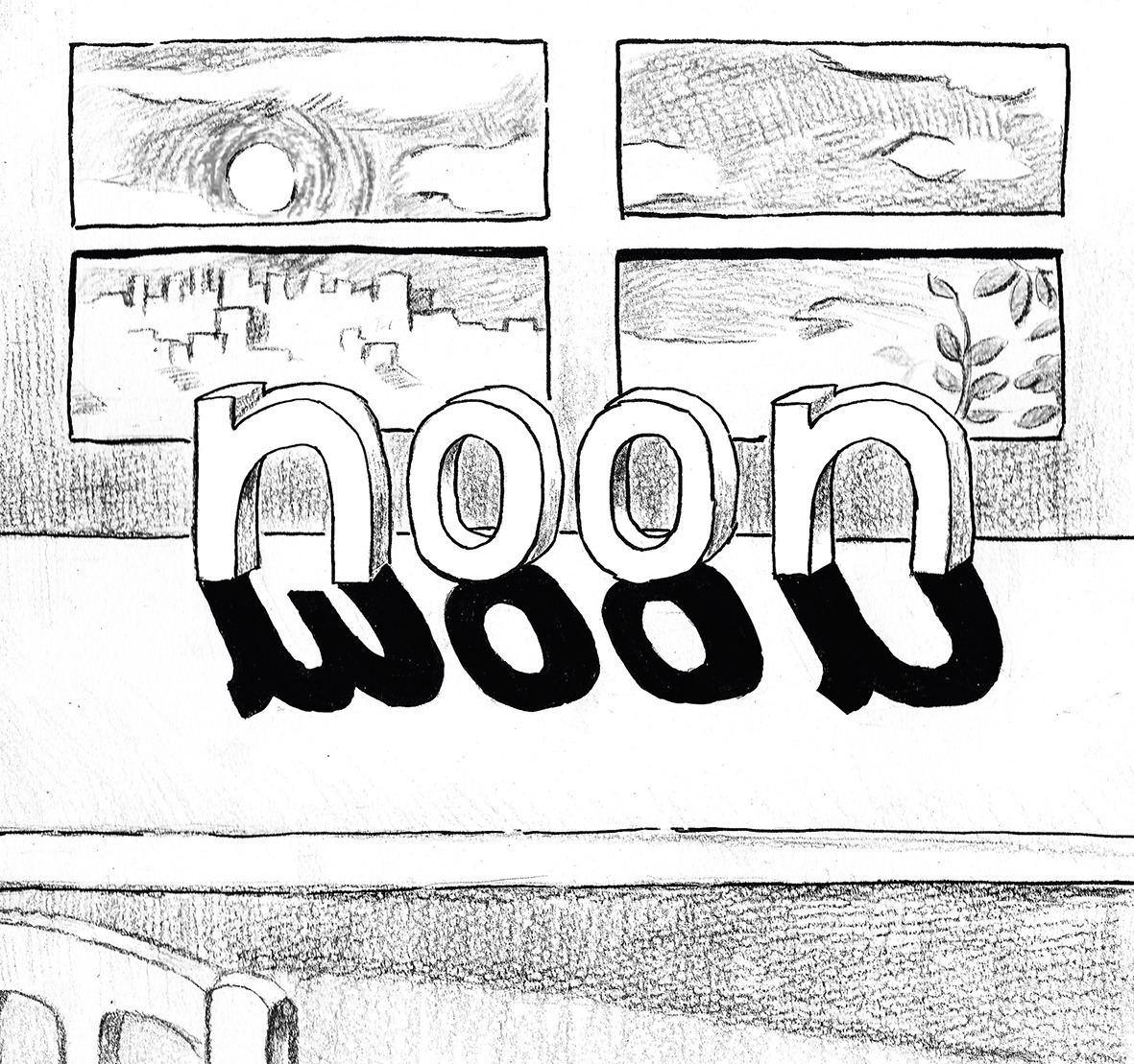 東京カランコロン「noon/moon」ジャケット