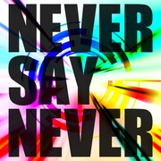 Jin-Machine「NEVER SAY NEVER」Type-Bジャケット