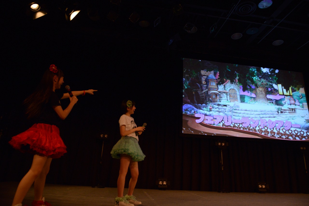 劇団乙女新党ミュージカル公演サプライズ発表の様子。