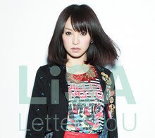 LiSA「Letters to U」アナログ盤ジャケット