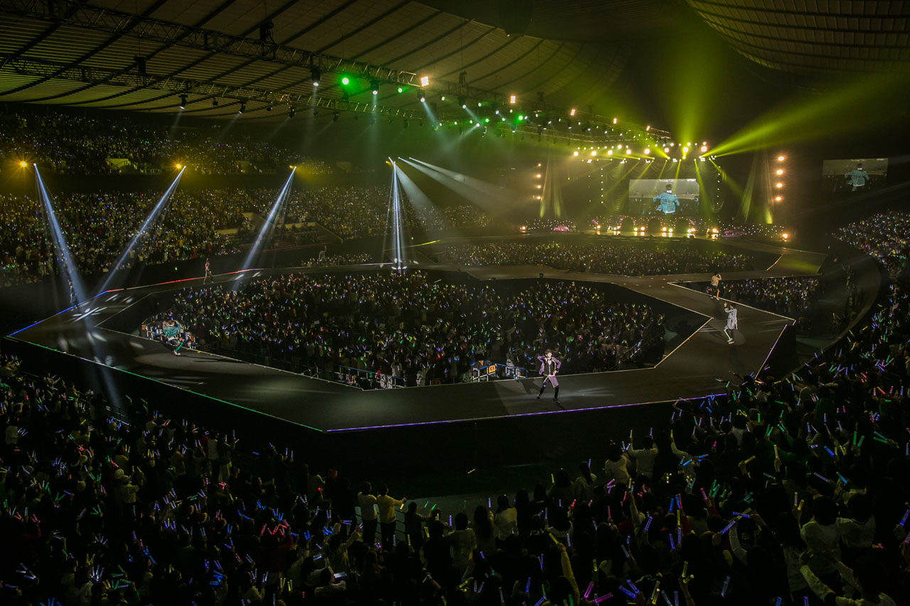 超特急のライブの様子。（写真提供：SDR）