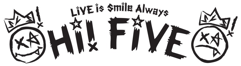 LiSA「LiVE is Smile Always~Hi! FiVE~」ロゴ