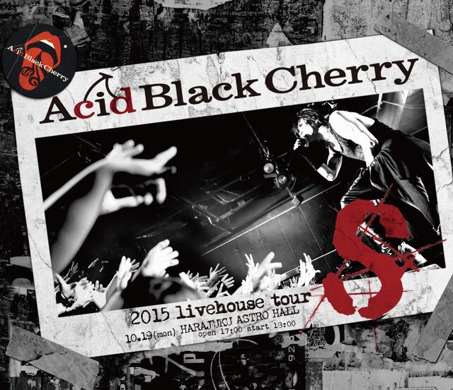 Acid Black Cherry「2015 livehouse tour S-エス-」Blu-ray盤ジャケット