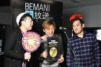 左からPON、Sota Fujimori、Des-ROW。