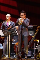 「ルパン三世コンサート～LUPIN! LUPIN!! LUPIN!!! 2015～」東京・中野サンプラザホール公演の様子。 (c)モンキー・パンチ / TMS・NTV 原作:モンキー・パンチ (c)TMS（撮影：名和真紀子）