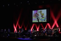 「ルパン三世コンサート～LUPIN! LUPIN!! LUPIN!!! 2015～」東京・中野サンプラザホール公演の様子。 (c)モンキー・パンチ / TMS・NTV 原作:モンキー・パンチ (c)TMS（撮影：名和真紀子）