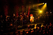 「EGO-WRAPPIN' live Midnight Dejavu」東京公演の様子。（撮影：仁礼博）