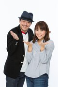 デビット伊東、久本真菜tvkアナウンサー。