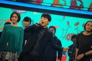 「第66回NHK紅白歌合戦」リハーサル中の星野源。