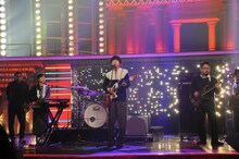 「第66回NHK紅白歌合戦」リハーサル中のゲスの極み乙女。。