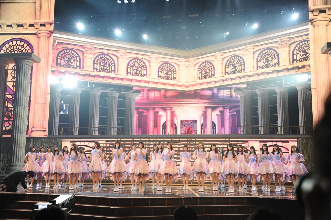 乃木坂46の音合わせの様子。
