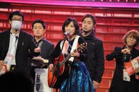 「第66回NHK紅白歌合戦」リハーサル中の大原櫻子。