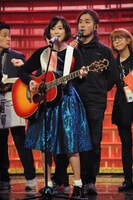 「第66回NHK紅白歌合戦」リハーサル中の大原櫻子。