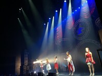 「9nine LIVE CIRCUIT 2015 ADVANCE」大阪・サンケイホールブリーゼ公演の様子。（提供：レプロエンタテインメント）