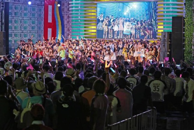 「TOKYO IDOL FESTIVAL 2015」の様子。