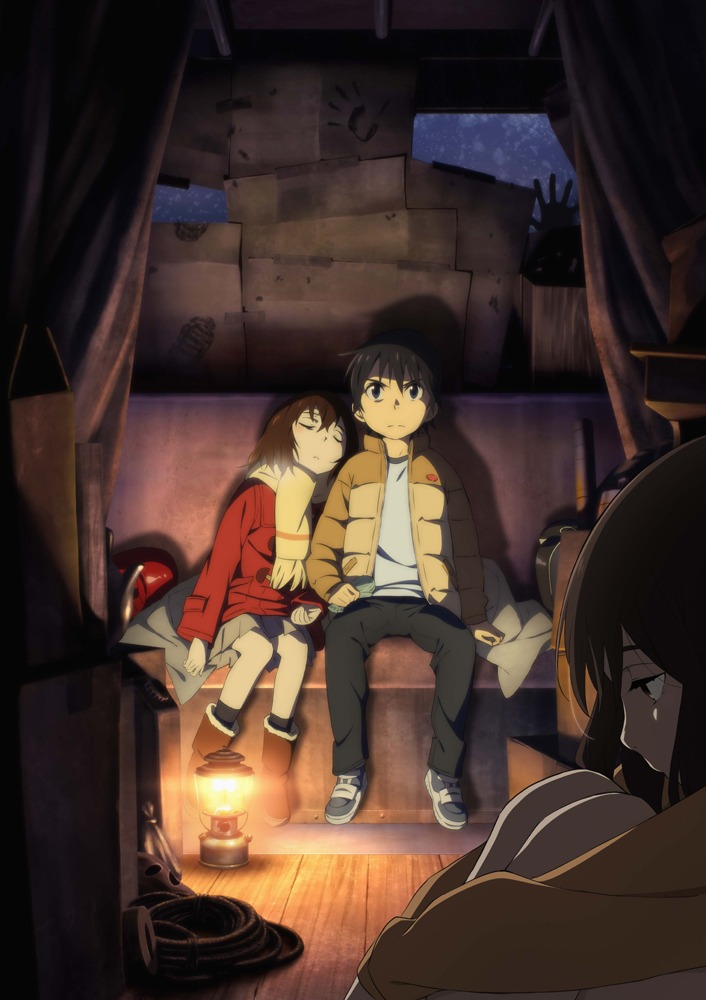 アニメ「僕だけがいない街」キービジュアル (C)2016 三部けい／KADOKAWA／アニメ「僕街」製作委員会
