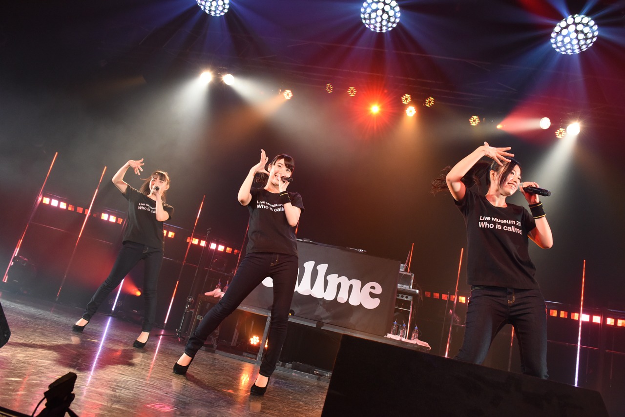 「callme Live Museum 2015 Who is callme?」の様子。