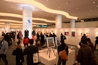 「ZARD 25th Anniversary Eve ～Screen Harmony & Gallery～」の様子。