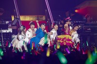 ももいろクローバーZ「第一回ゆく桃くる桃『笑顔ある未来』」の様子。（Photo by HAJIME KAMIIISAKA）