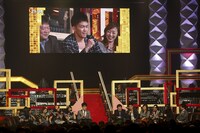 ももいろクローバーZ「第一回ゆく桃くる桃『笑顔ある未来』」の様子。（Photo by HAJIME KAMIIISAKA）