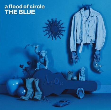 a flood of circle「“THE BLUE” －AFOC 2006-2015－」通常盤ジャケット