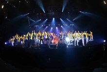 MINMI「MINMI カウントダウン 初夢紅白歌合戦」大阪・インテックス大阪公演の様子。（写真提供：UNIVERSAL J）