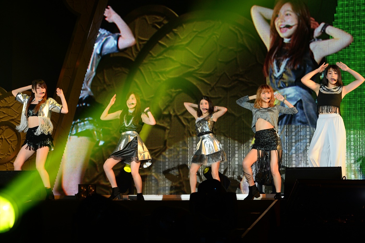「MOSHI MOSHI NIPPON FESTIVAL 2015 in TOKYO」に出演した9nine。 （写真提供：もしもしにっぽんプロジェクト）