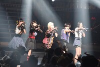 「ベイビーレイズJAPAN電撃の雷舞！2015～史上最“熱”！ちょっと遅めのクリスマス大作戦～」の様子。