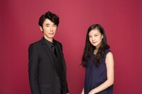 「SPACE SHOWER MUSIC AWARDS」授賞式MCを務めるユースケ・サンタマリア（左）と清水富美加（右）。