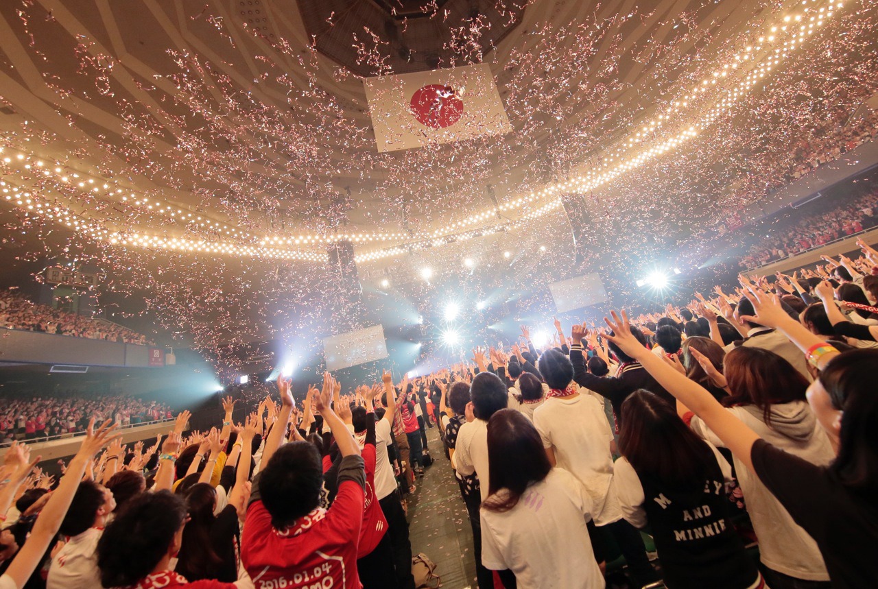 「SHISHAMO NO BUDOKAN!!!」の様子。（撮影：柴田恵理）