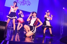 GALETTeワンマンライブ「G」の様子。