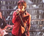 「S・LIVE」に出演するB'zの稲葉浩志。(c)フジテレビ