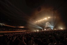 「パスピエ 日本武道館単独公演 "GOKURAKU"」の様子。（撮影：鳥居洋介）