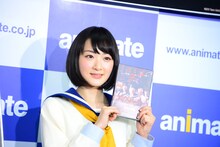 前作「コープスパーティー」Blu-ray / DVD発売記念イベントでの生駒里奈。