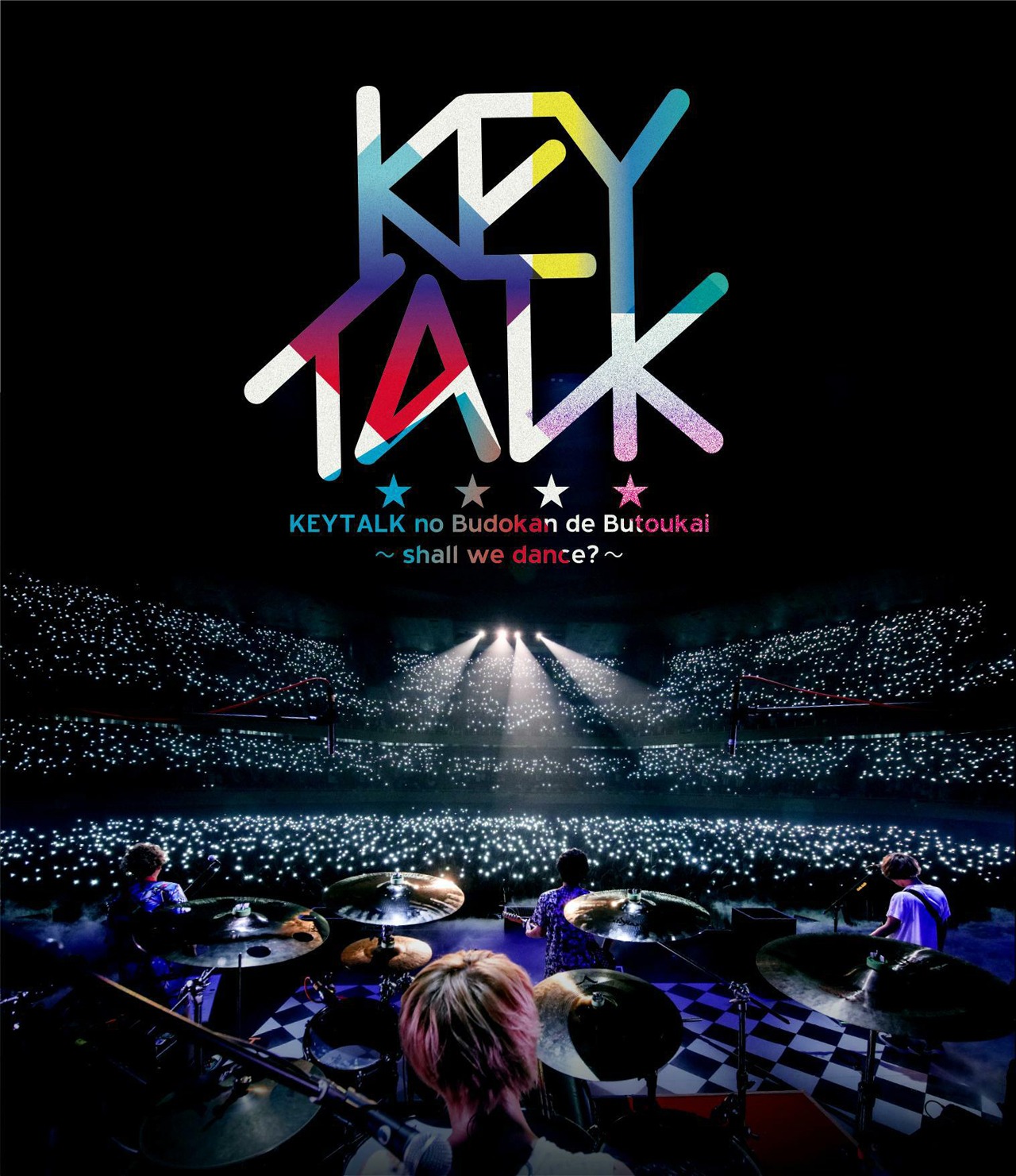 KEYTALK「KEYTALKの武道館で舞踏会 ～shall we dance？～」Blu-ray通常盤ジャケット