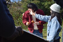 黒猫チェルシー「グッバイ」のミュージックビデオのワンシーン。