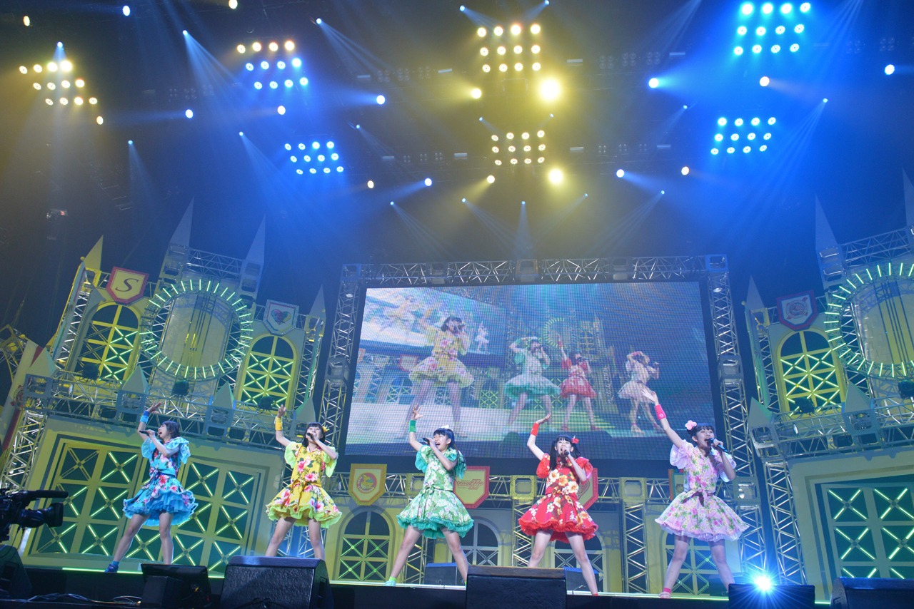 ときめき▽宣伝部のパフォーマンスの様子。