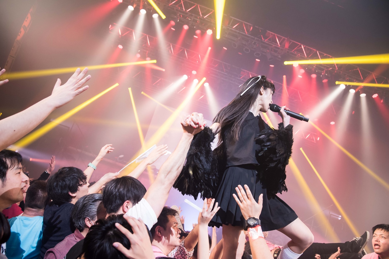 BELLRING少女ハート ワンマンライブ「Q」の様子。