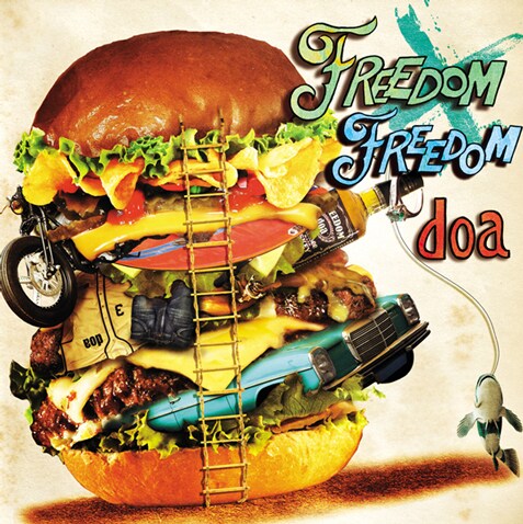 doa「FREEDOM×FREEDOM」ジャケット