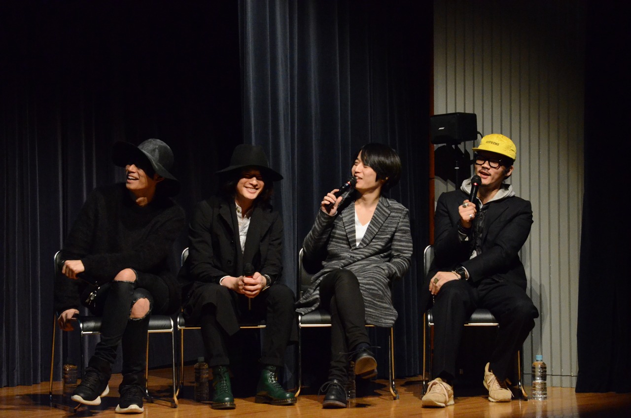 [Alexandros]「[Alexandros]『Girl A』発売記念スペシャルトークイベント」東京・新宿明治安田生命ホール公演の様子。