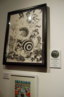 マキシマム ザ ホルモン「Deka Vs Deka～デカ対デカ～」ジャケットの原画。