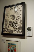 マキシマム ザ ホルモン「Deka Vs Deka～デカ対デカ～」ジャケットの原画。