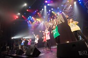 「PiiiiiiiN 愛ある青春ROCK NIGHT! 2ND ANNIVERSARY LIVE supported by TOKYO IDOL PROJECT」の様子。