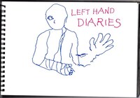 七尾旅人「LEFT HAND DIARIES vol.1」イメージビジュアル