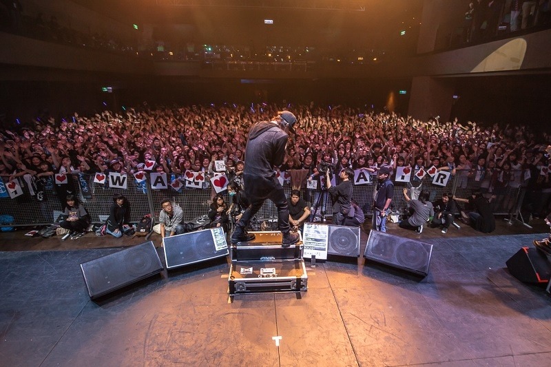 「SPYAIR LIVE in Taipei ～I'M A BELIEVER 2016」の様子。（Photo by Alex Hong）